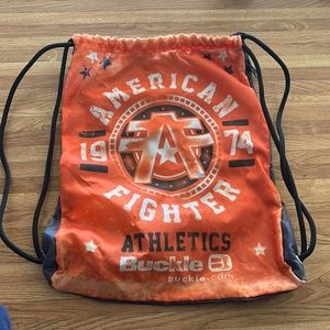 American Fighter Buckle Draw String Bag